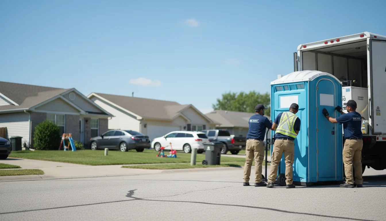 Standard Porta Potty Rentals in Beckemeyer, IL near me